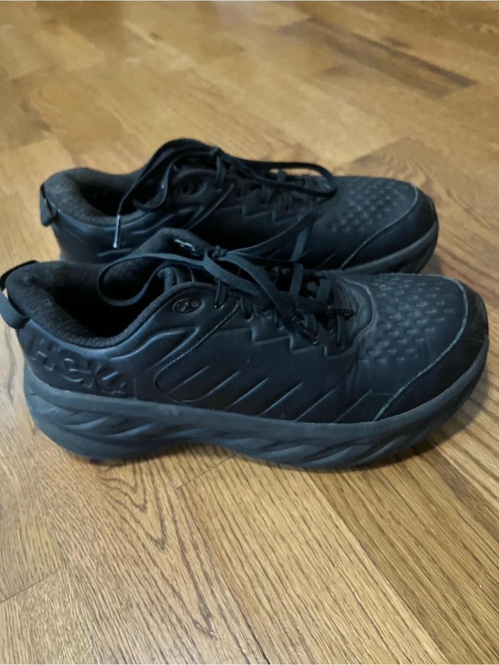 MEN'S HOKA BONDI SR SLIP-RESISTANT SNEAKERS sz 10